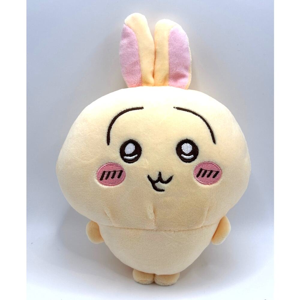 Chiikawa Usagi Plush Soft Cuddly Stuffed Animal Toy Kawaii Bunny Rabbut, 8.5 in.